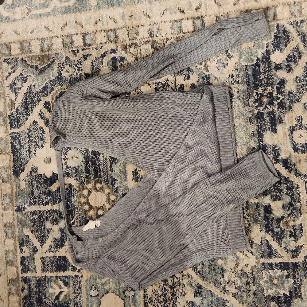 Womens sweater crop top